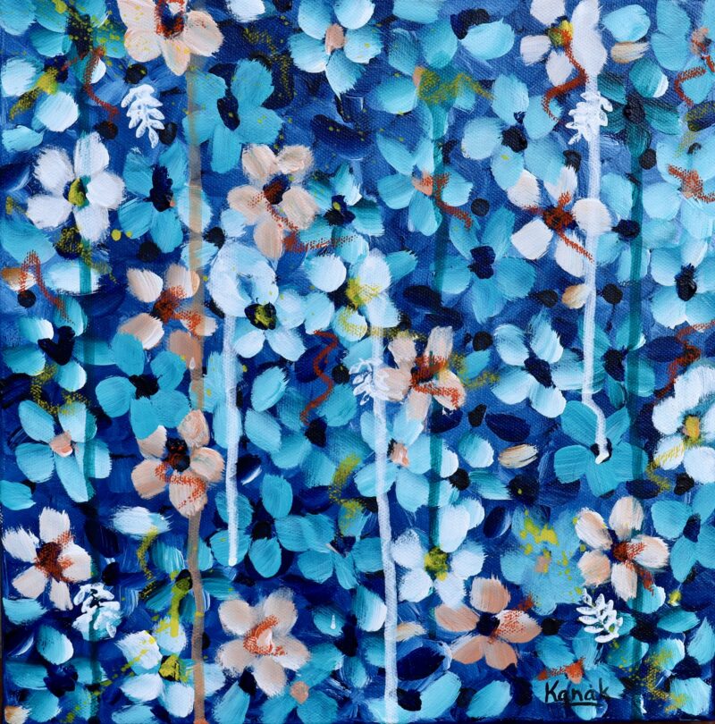Blue Florals 2 - Image 4