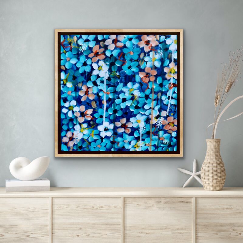 Blue Florals 1 - Image 2