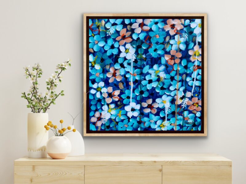 Blue Florals 1 - Image 4