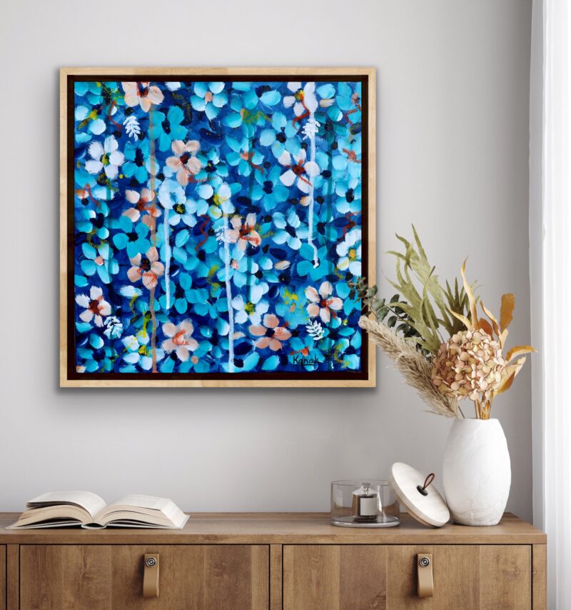 Blue Florals 2 - Image 2