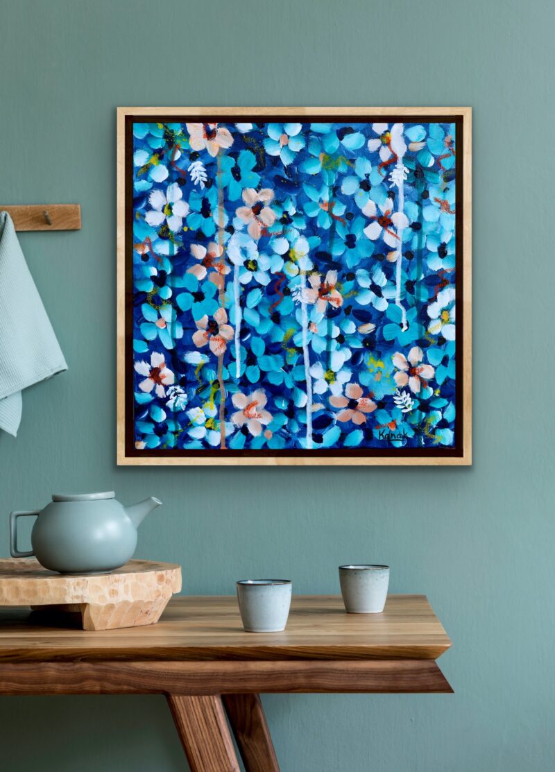 Blue Florals 2 - Image 3